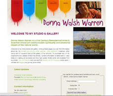 Artist Website for Donna Walsh Warren