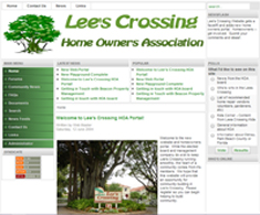 Web site for Home Owners Association